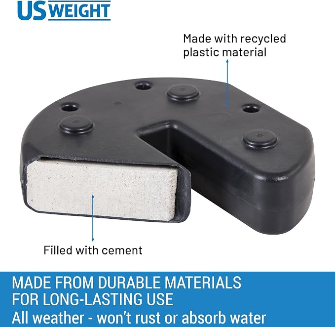 US Weight 30 Pound Canopy Weight Set of 4 - Image 5