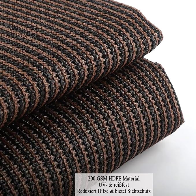 90% Sun Shade Cloth for Patio, 6x8 Ft Breathable Sunshade Fabric for Garden - Image 2