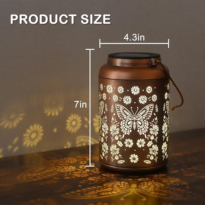 Mothers Day Gifts for Women Mom Grandma, Birthday Gifts Butterfly Solar Lights - Image 3