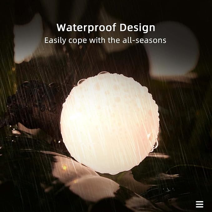 PURPLE LEAF Solar Led String Lights Outdoor Shatterproof 24 Ft 12 Waterproof - Image 4