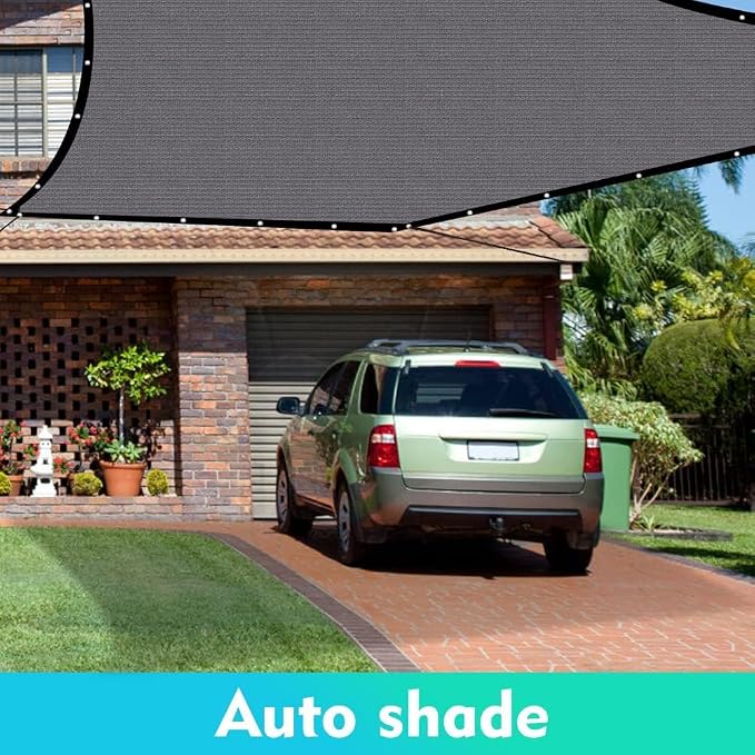 EMERIT 90% Shade Cloth Sun Shade Fabric Privacy Screen Shade Cover - Image 8