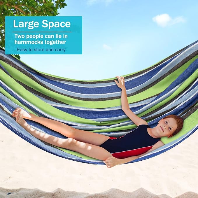 MOSFiATA Hammocks Portable Camping Hammock Upgraded 550lb Comfortable Fabric - Image 5