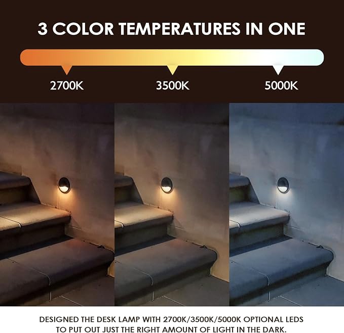 LED Low Voltage Deck Lights Outdoor Waterproof, 12V-24V AC/DC Die-cast Aluminum - Image 2