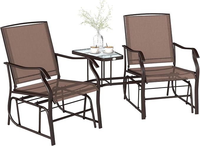 Outsunny Outdoor Glider Chairs by Outsunny