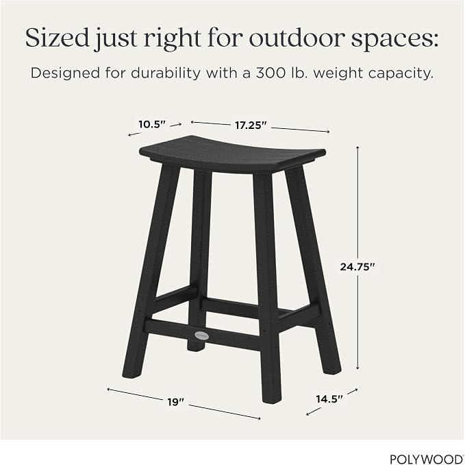 POLYWOOD Outdoor Bar Stools - Image 2