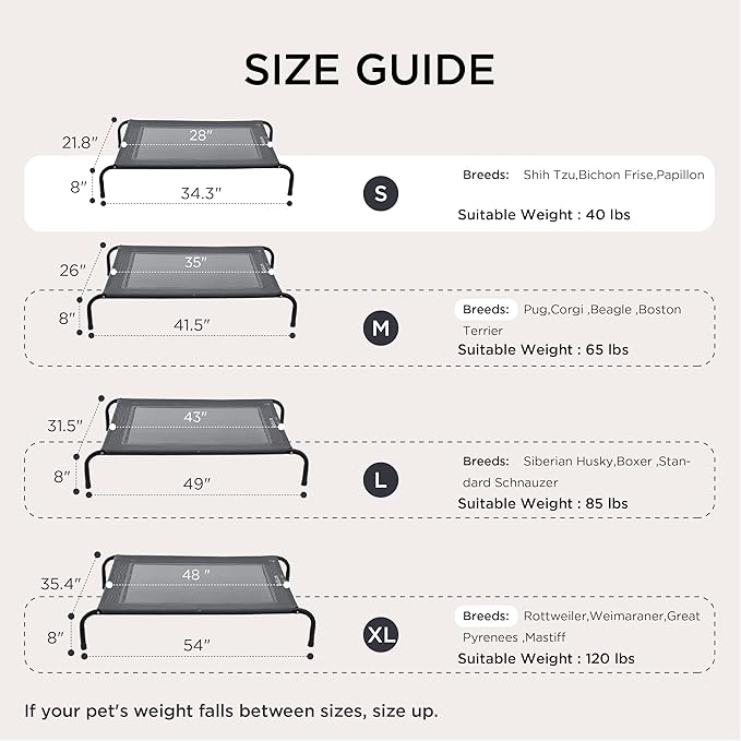 Bedsure Outdoor Elevated Dog Beds - Image 5