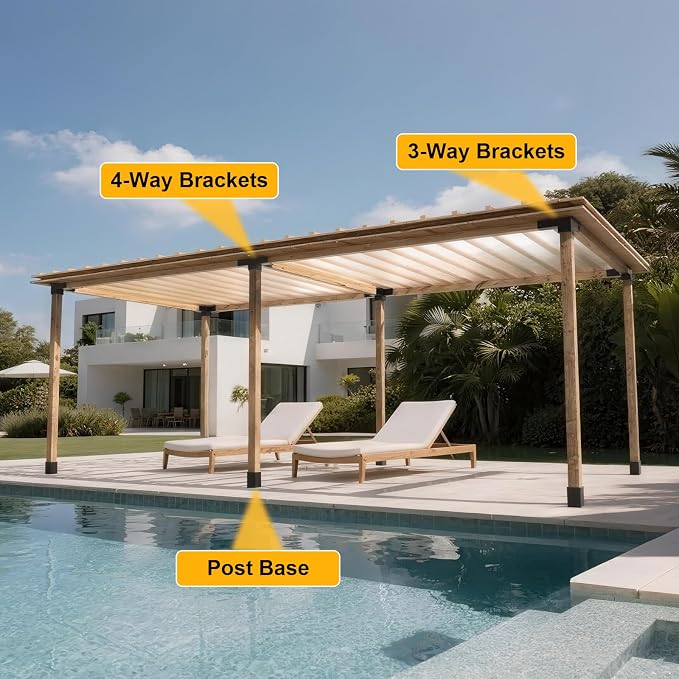 Pergola Kit, Pergola Bracket kit - Image 6