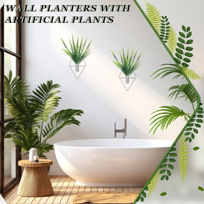 2 Pieces Wall Decor Hanging Planters - Image 4