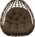 Egg Chair Cushion Replacement, Waterproof Outdoor Hanging Egg Swing Chair by Tycdiose