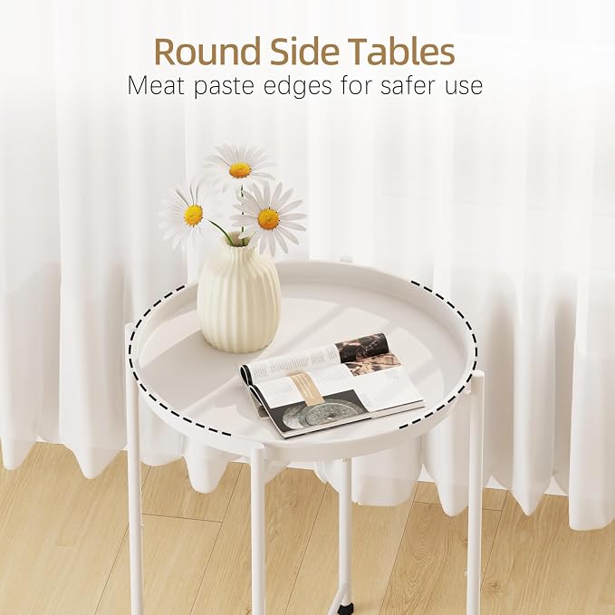 Garden 4 you Small Side Table, Modern Nightstand - Image 7