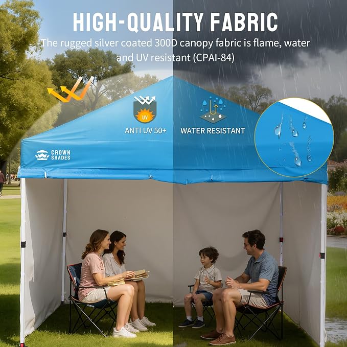 CROWN SHADES 10X10 Comercial Instant Canopy Pop Up Tent - Image 4