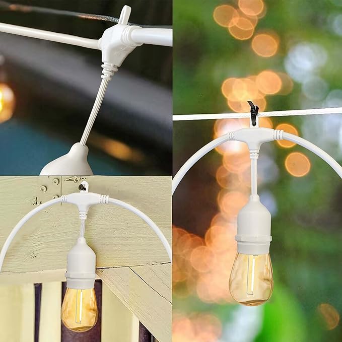 Banord Outdoor String Lights, 48FT Waterproof Patio Lights - Image 5