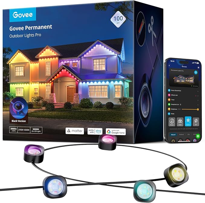 Govee Permanent Outdoor Lights Pro, 100ft by Govee