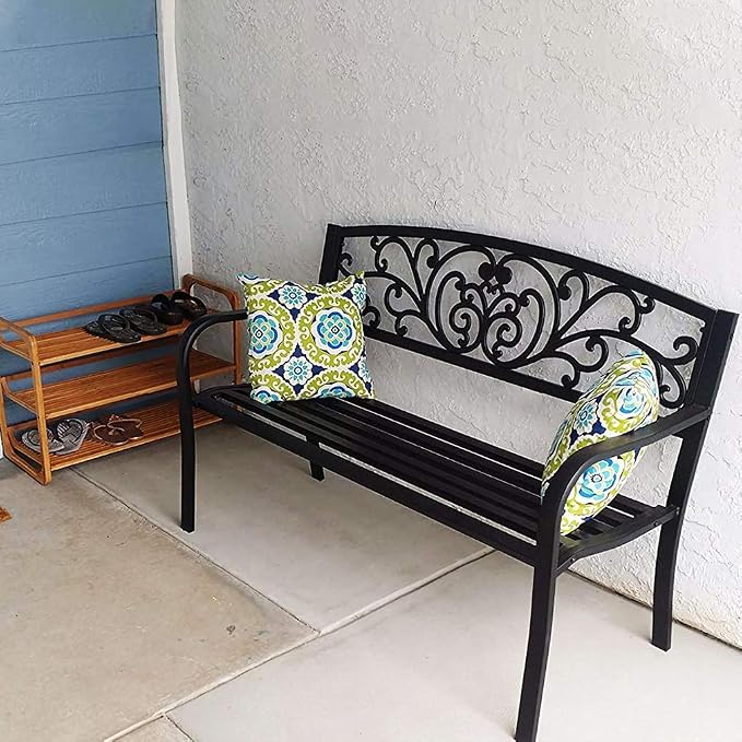 Garden Bench Outdoor Bench Patio Bench - Image 2