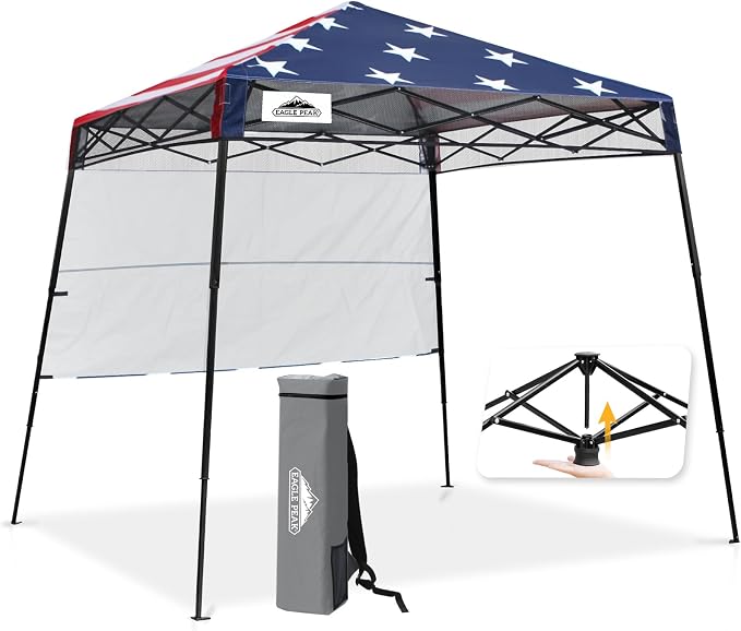 EAGLE PEAK 8x8 Pop Up Canopy Tent by EAGLEPEAK