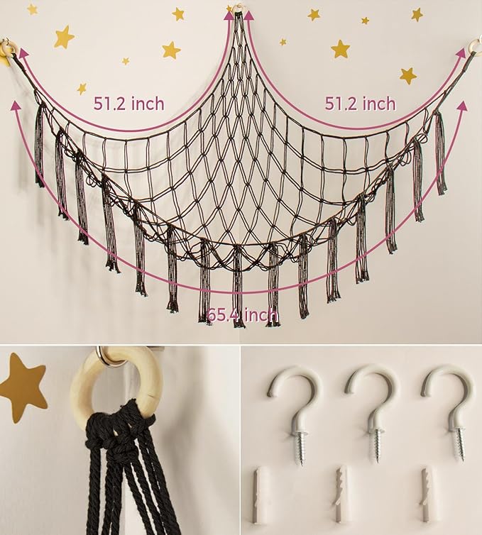 Stuffed Animal Storage Hammock Net - Image 5