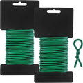 Tenn Well Garden Wire, 52 Feet 3.5mm Soft Garden Plant Ties by TennWell
