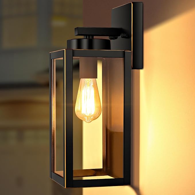 BesLowe Outdoor Wall Light Fixtures, Exterior Waterproof Wall Lanterns - Image 7
