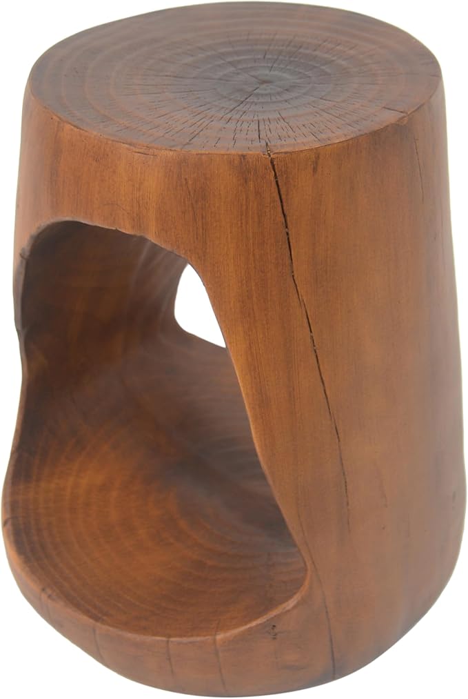 Christopher Knight Home Novi Outdoor Side Table, Hollow Round-shaped Decorative - Image 4