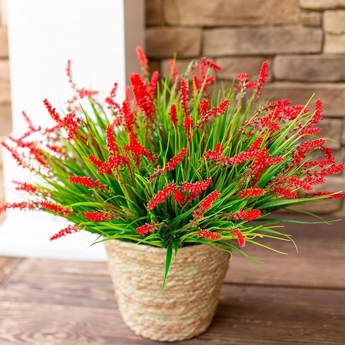 HyeFlora Artificial Fake Flowers Outdoor Plants - Image 9