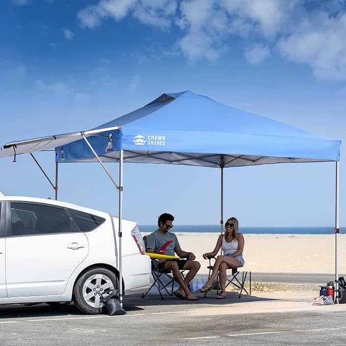 CROWN SHADES 10x10 Pop up Canopy Tent, Instant Commercial Canopy - Image 2