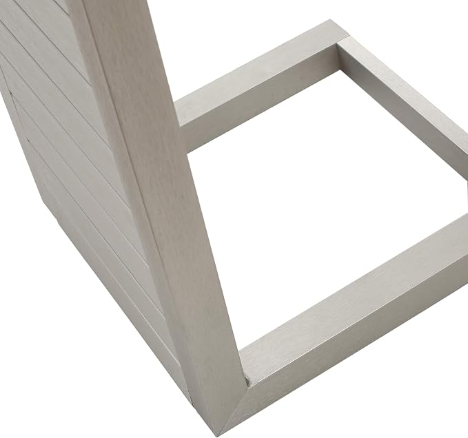 Christopher Knight Home Cape Coral Aluminum C-Shaped End Table - Image 5