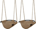 JKsmart 2 Pack Kids Swing Seat, Heavy Duty Rope Play Secure Children Swings Set by JKsmart