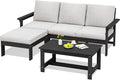 SERWALL Outdoor Sectional Sofa Set, 5-piece Outdoor Modula Couch Set by SERWALL