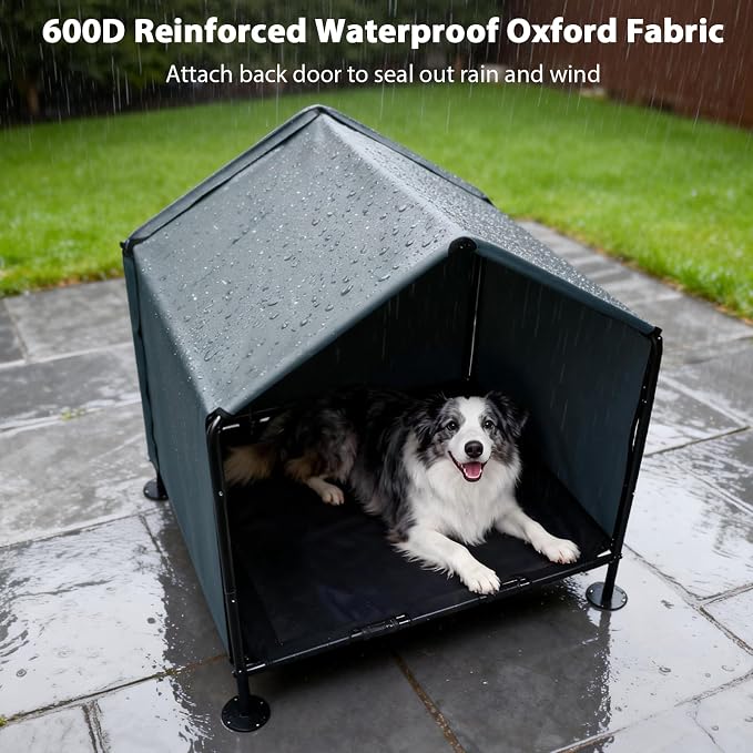 Large Dog House with Bed - Image 7