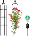 2 Pack 5Ft Tall Garden Obelisk Trellis by Huvai
