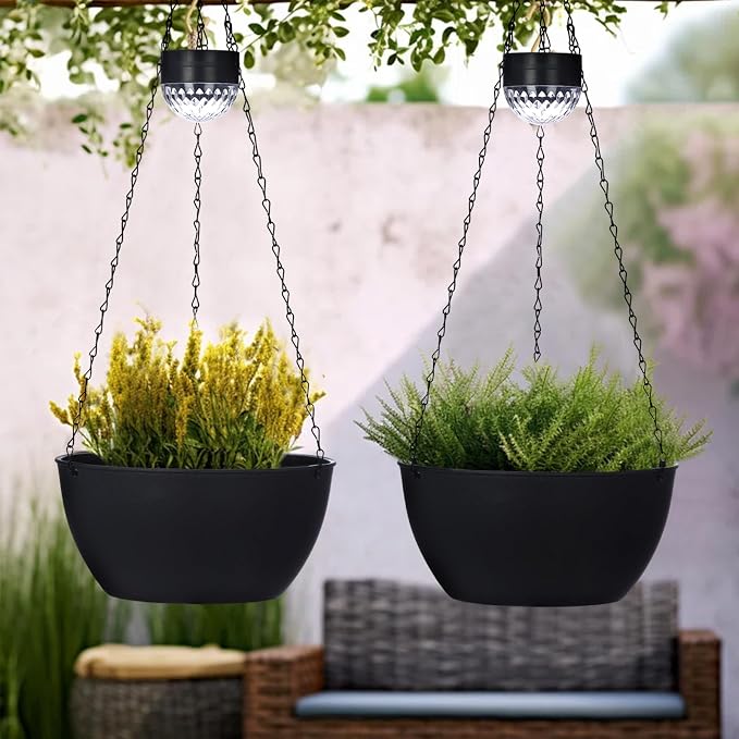 SUNNYPARK 2 Packs Hanging Planters Basket - Image 7
