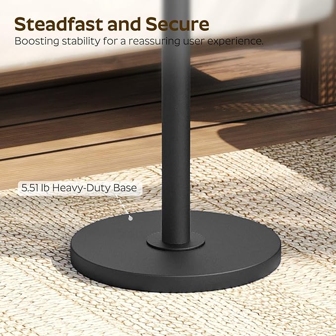 Round Side Table Set of 2, Tall Drink End Table - Image 6
