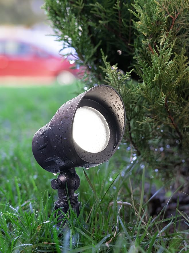 LEONLITE 8-Pack 5CCT Low Voltage LED Landscape Spotlight, Update - Image 7
