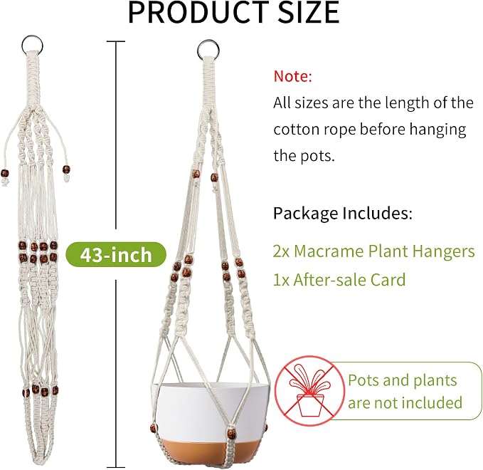 Macrame Plant Hanger - Image 7