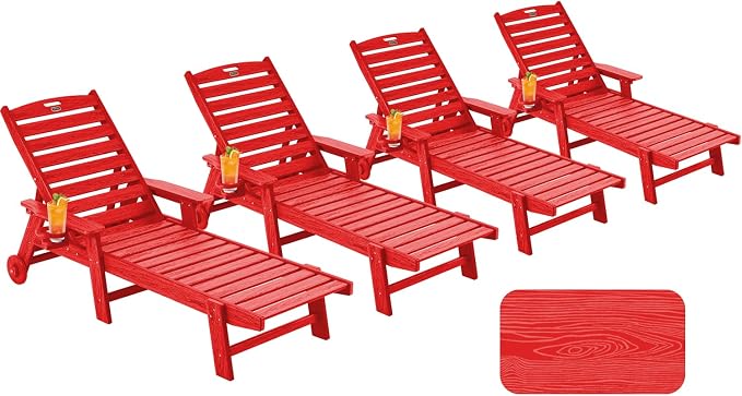 Chaise Lounge Chair Outdoor by Serique