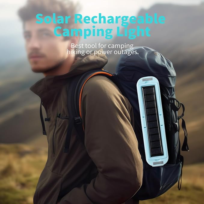 Solar Rechargeable Camping Lantern - Image 8