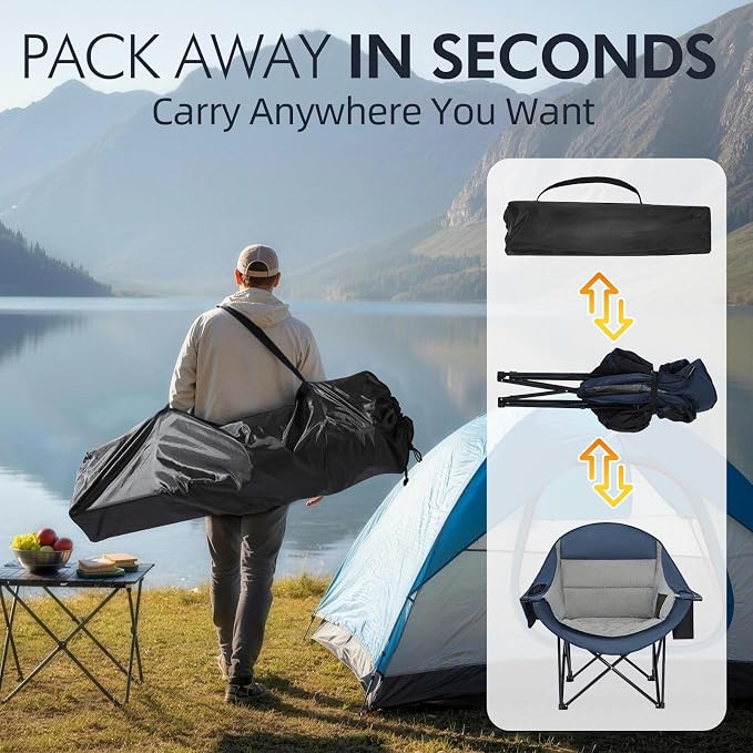 Oversized Camping Chairs for Adults - Image 6