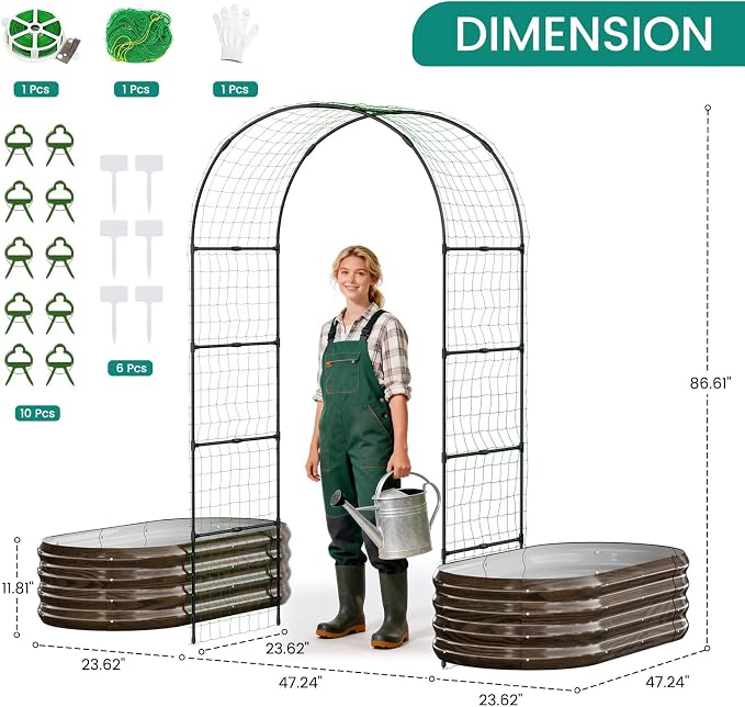 DoCred 3 in 1 Raised Garden Bed - Image 2