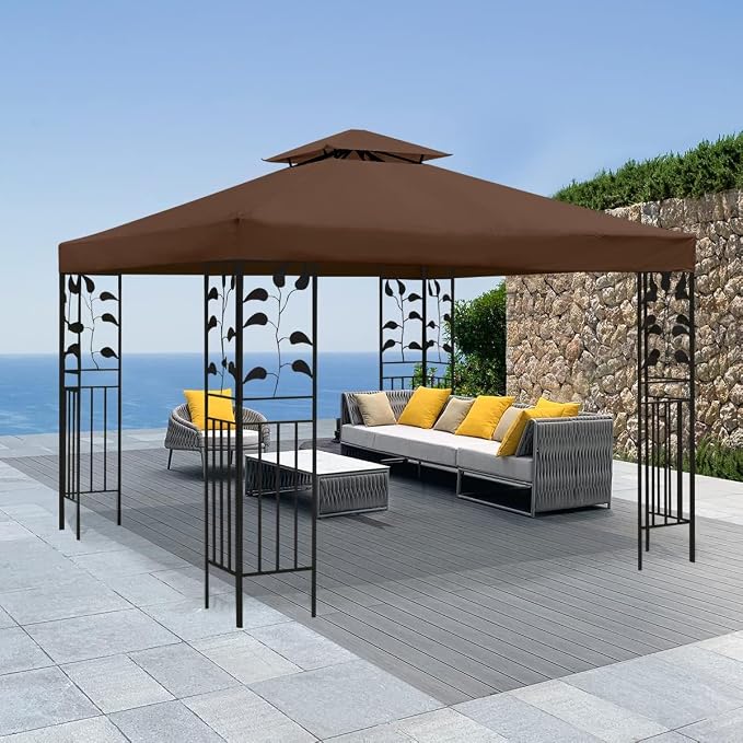 Gazebo Canopy Replacement 10x10ft Outdoor Shelter - Image 8
