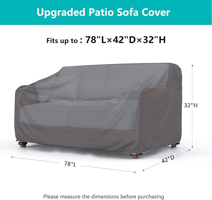 Patio Sofa Cover Waterproof - Image 2