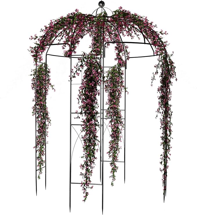 French Style Birdcage Shape Heavy Duty Gazebo, 106.7''Highx 81.5''Wide - Image 4