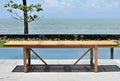 Amazonia Berlin Patio Extendable Table | Teak Finish | Durable and Ideal by Affordableluxury