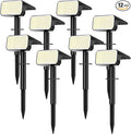 LANSOW Solar Spot Lights Outdoor Waterproof IP67, Solar Landscape Spotlights by LANSOW