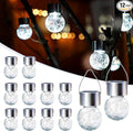GIGALUMI Solar Lights Outdoor Waterproof, 12 Pack Solar Hanging Lights Garden by GIGALUMI