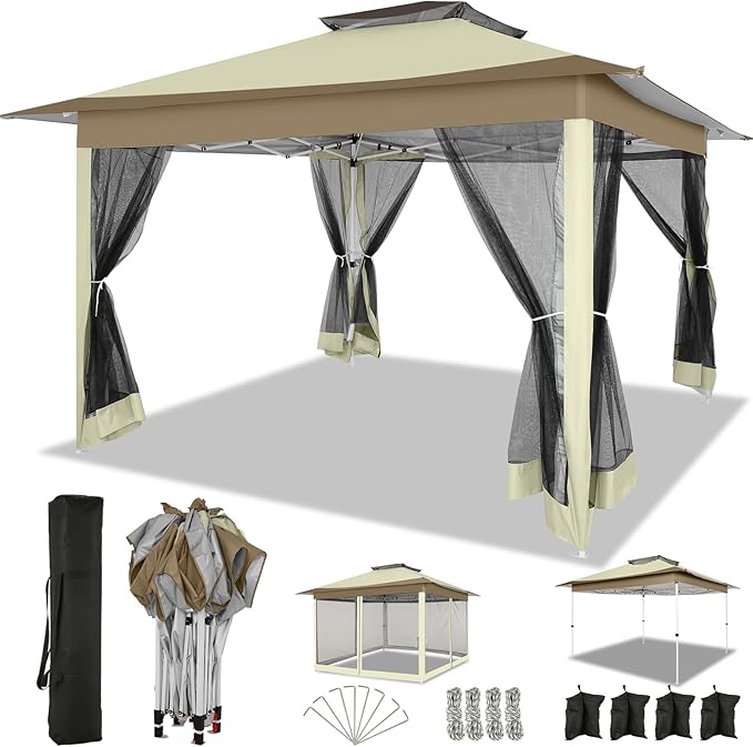 COBIZI 12x12 Pop up Gazebo on Clearance by COBIZI