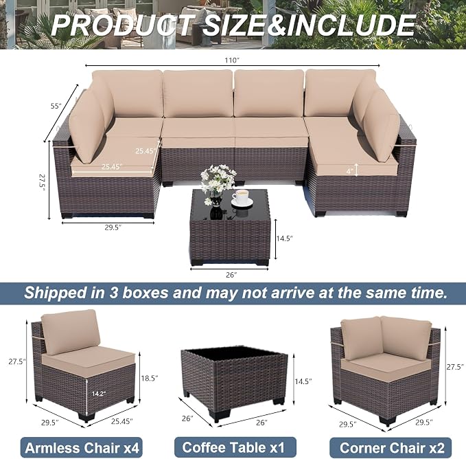 ALAULM Patio Furniture Set - Image 7