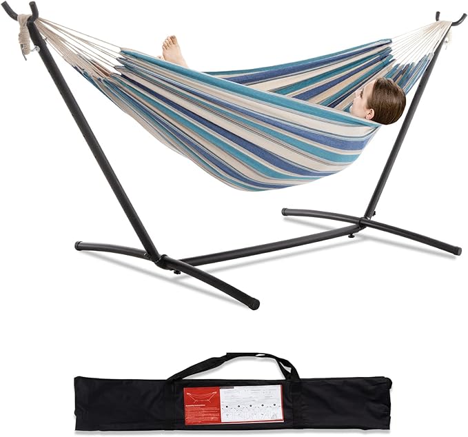 PNAEUT Double Hammocks with Stand by PNAEUT