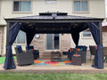 PURPLE LEAF 12' X 14' Hardtop Gazebo Canopy by PURPLELEAF