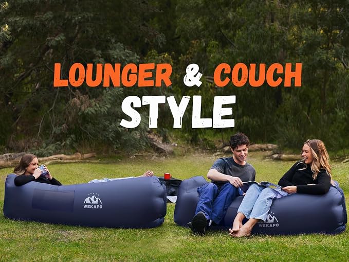 WEKAPO Inflatable Couch Air Lounger Chair - Image 7