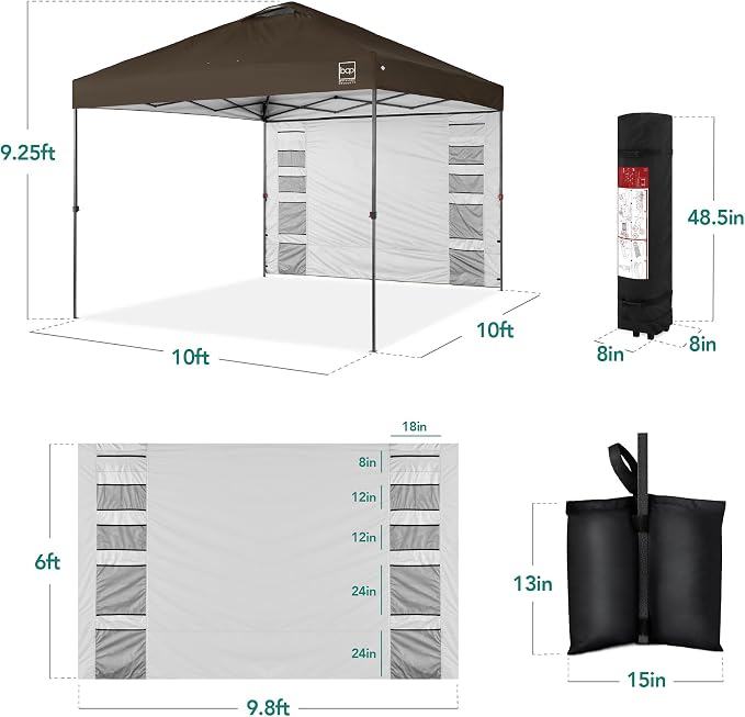 Best Choice Products 10x10ft Pop Up Canopy Tent - Image 8